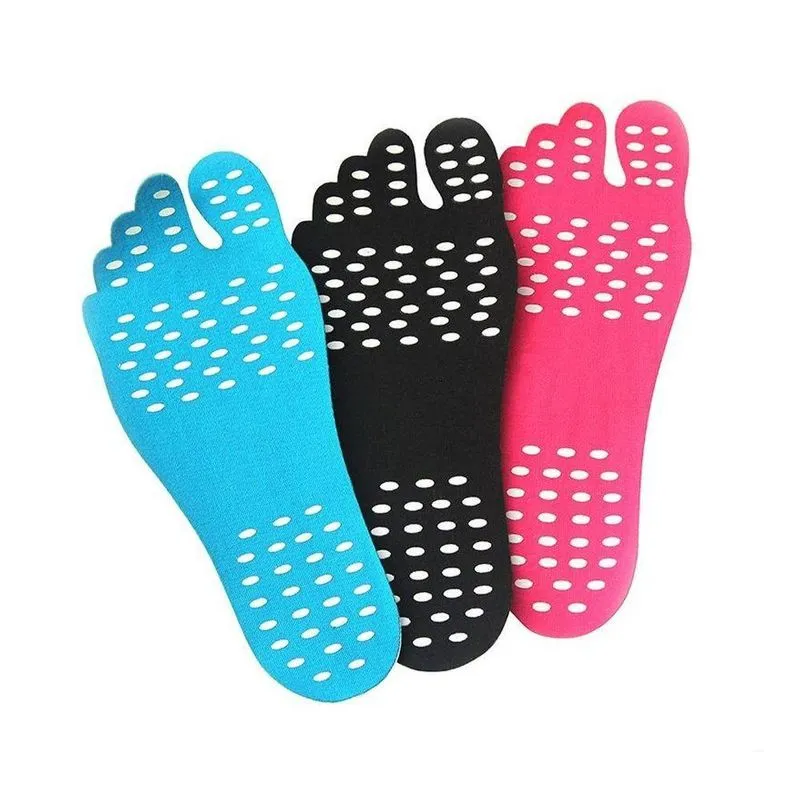 Par Palmilha Proteção De Sola Do Pé Colante Auto Adesiva Para Praia Piscina Alfalto Easy Sole G