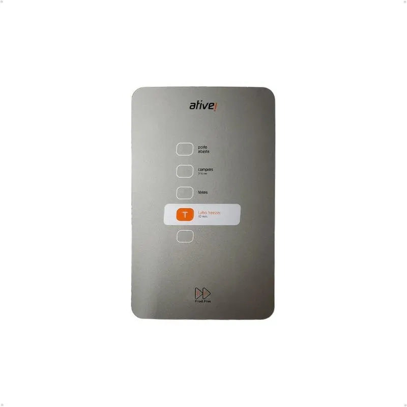Painel Eletrônico Interface Brastemp Ative Inox Brm47 Brm49