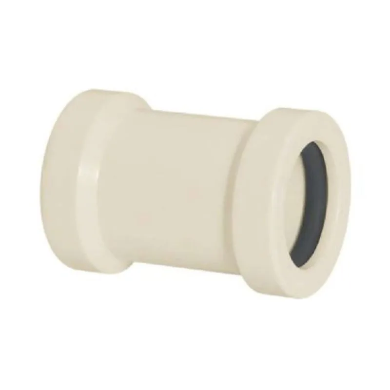 Luva de Correr PVC 1/2'' Amanco para Tubo Roscável - Junta Elástica - Amanco