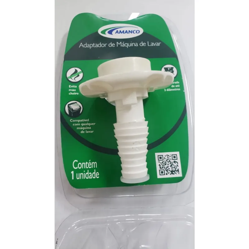 Adaptador reto para Máquina De Lavar Amanco - 350725RETO
