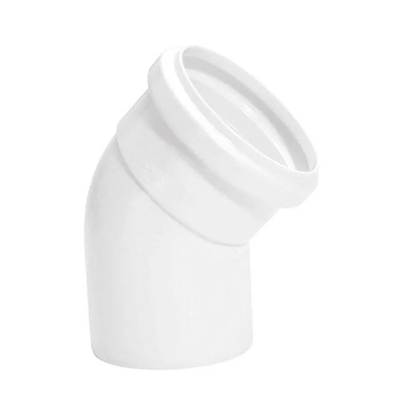 Joelho 45° Esgoto 100mm Pvc Com Bolsa Soldável - Plastubos