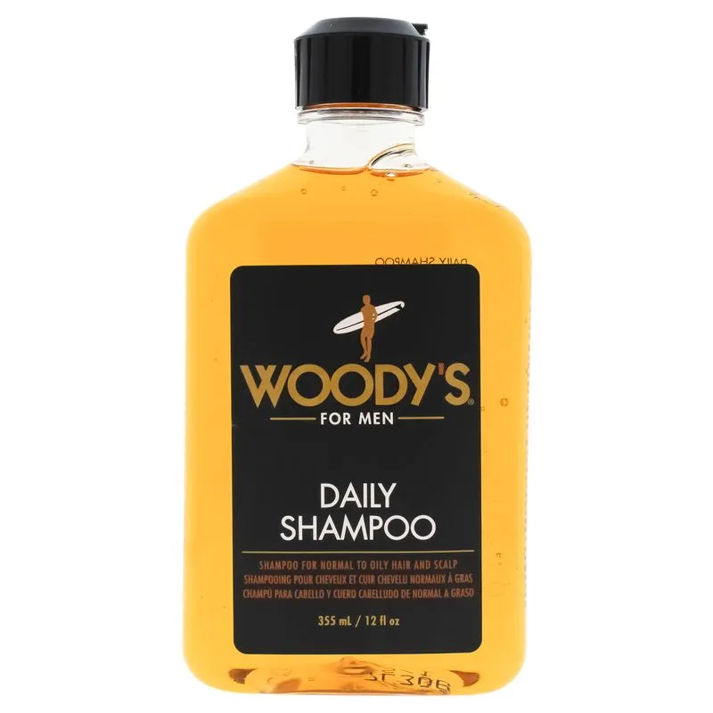 Woodys - 355 Ml - Shampoo Masculino Sem Parabenos