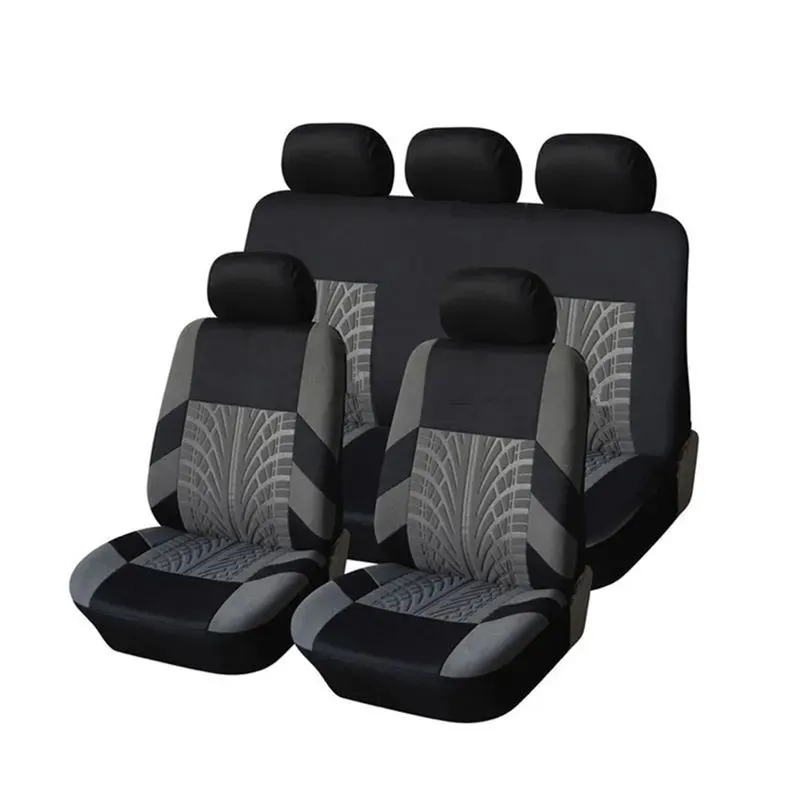 Juego De Fundas De Asiento De Coche Con Bordado Universal