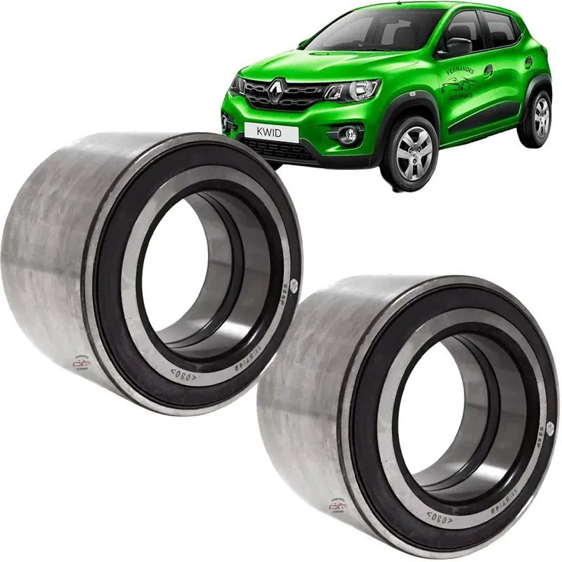 Par Rolamento Duplo C/abs Roda Dianteira Kwid 2019