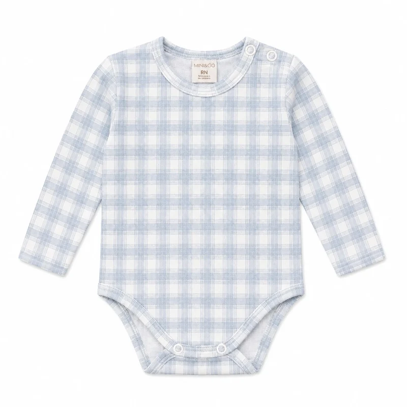 Body Manga Longa Avulso Masculino Mini & Co - Ursinhos RN