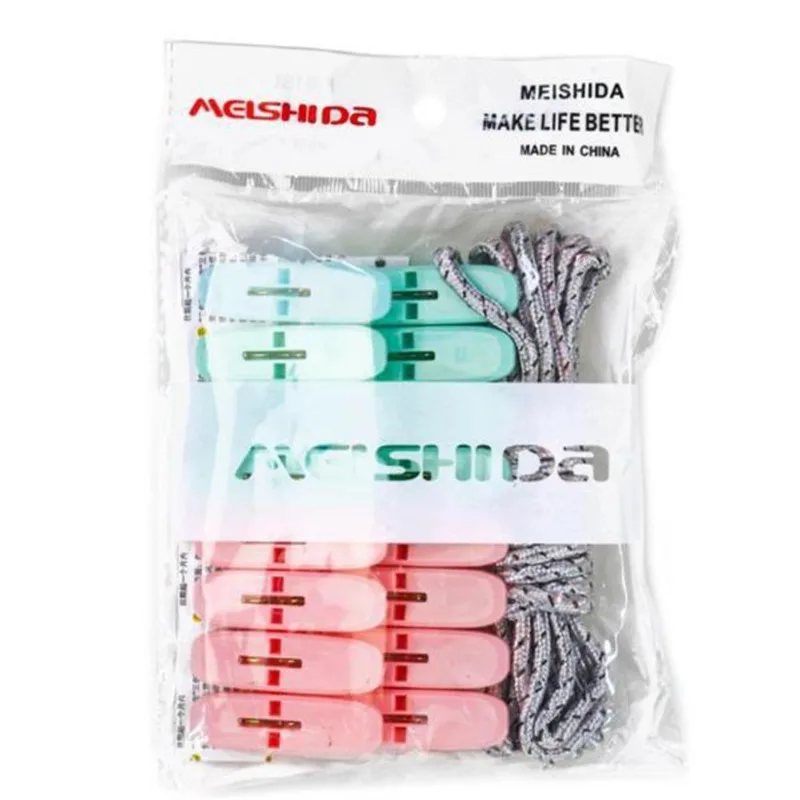 Prendedor Com Varal 17 Pecas Meishida