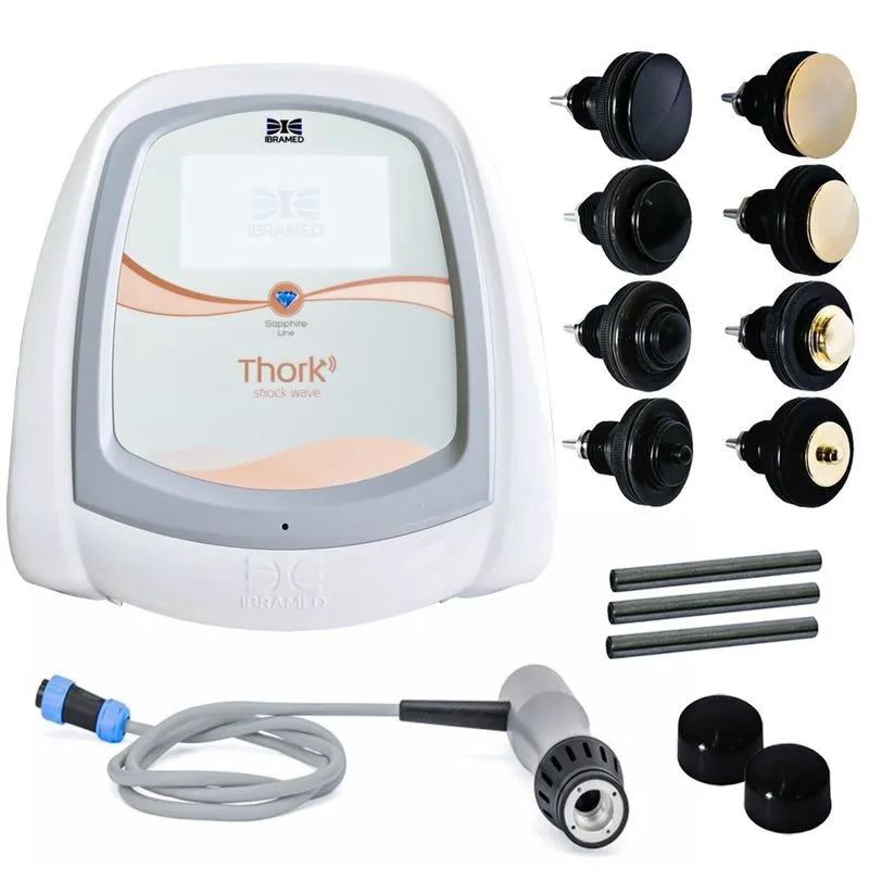 Novo Thork Shock Wave Aparelho de Terapia por Ondas de Choque- Ibramed