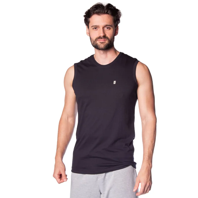 Regata Masculina Over Surf Básica Preto - GG