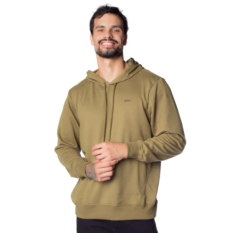 Blusão Masculino Over Surf Moletinho Canguru Verde - GG