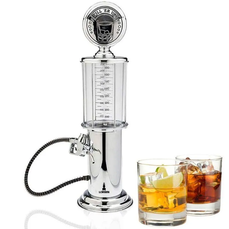 Dispenser Torre Bebidas Whisky Pinga Retrô Lorben