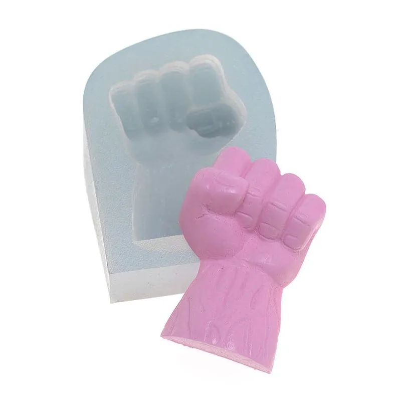 Molde de Silicone Punho Forte (329) un FLEXARTE