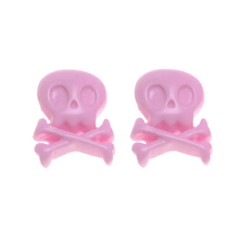 Molde de Silicone Dupla Caveirinha (333) un FLEXARTE