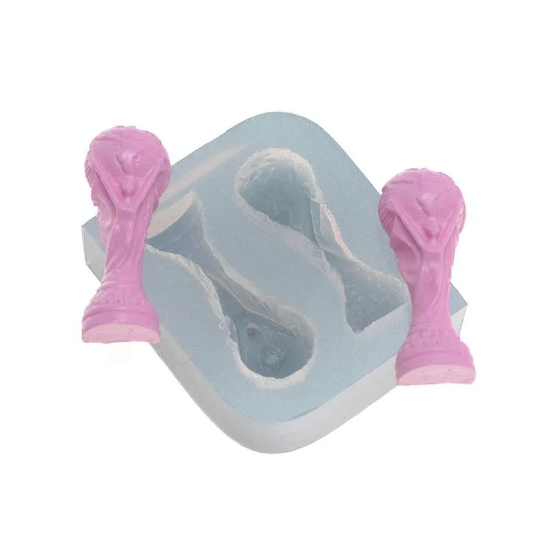Molde de Silicone Dupla de Troféus (344) un FLEXARTE