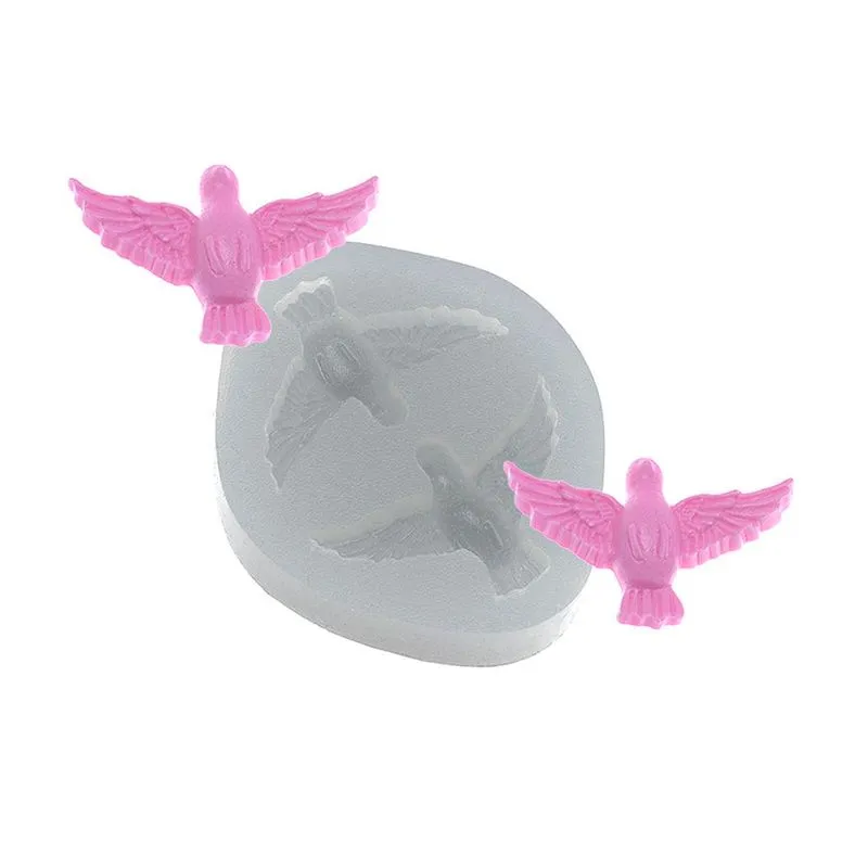 Molde de Silicone Pombos ES M (371) un FLEXARTE