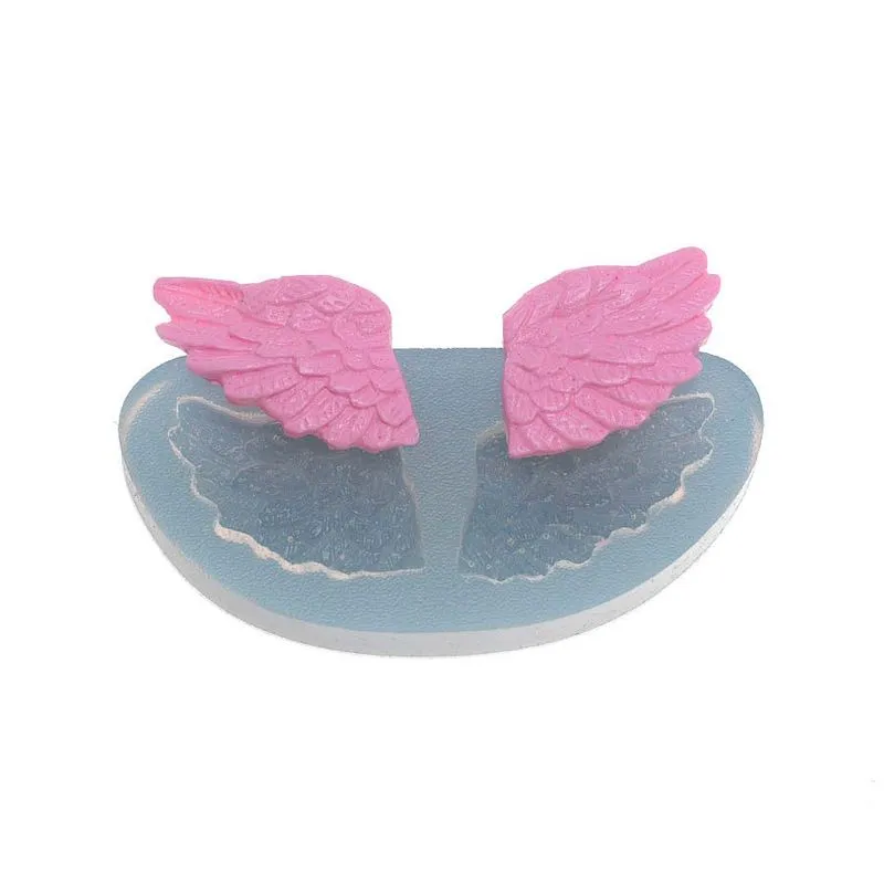 Molde de Silicone Par de Asas (372) un FLEXARTE