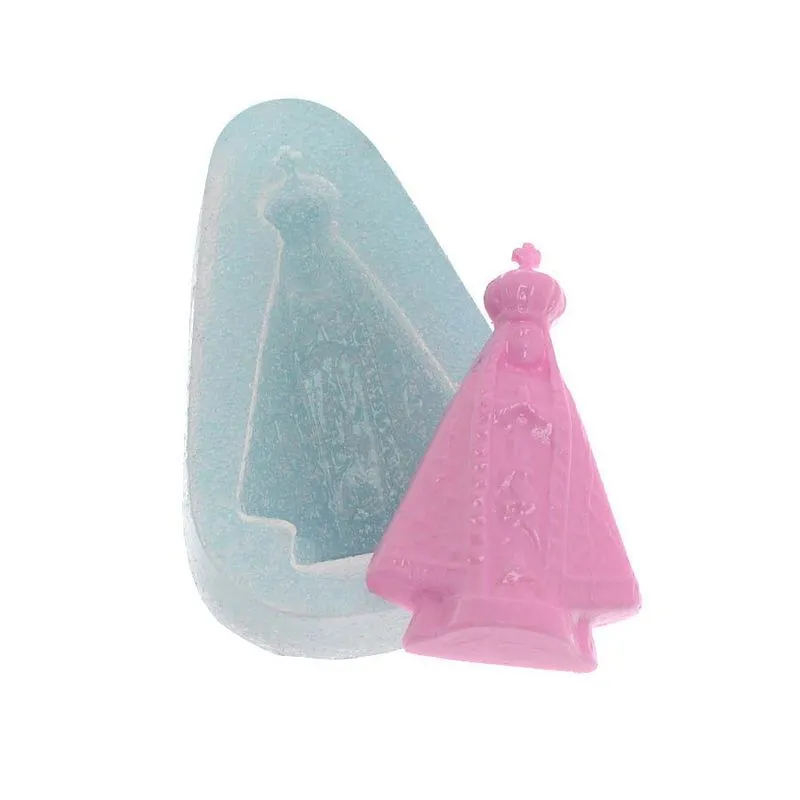 Molde de Silicone Nossa Senhora Aparecida P (423) un FLEXARTE