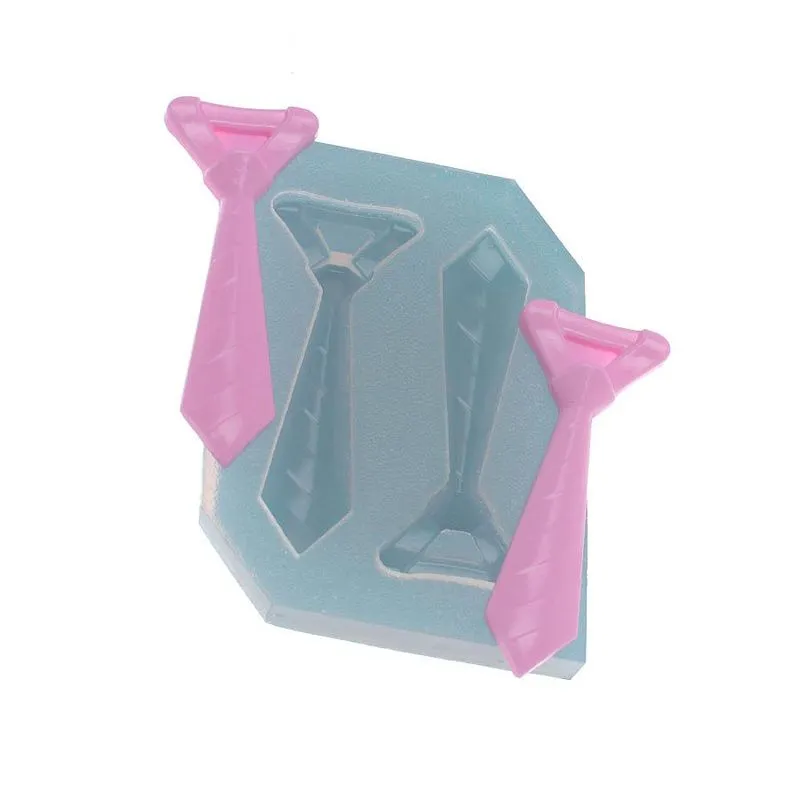 Molde de Silicone Par de Gravatas (441) un FLEXARTE