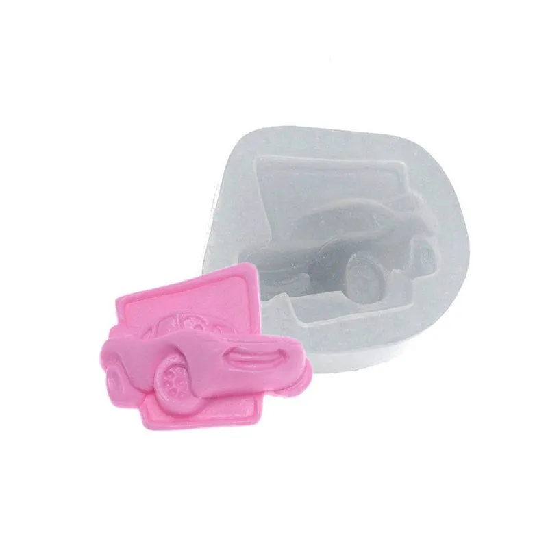 Molde de Silicone Carrinho Emoldurado (470) un FLEXARTE