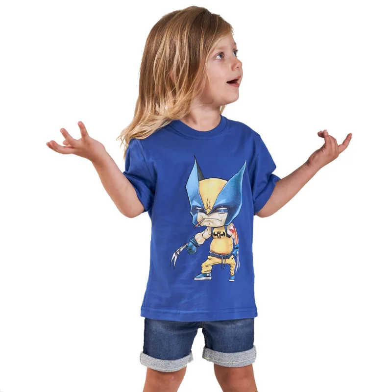 Camiseta Infantil Over Surf Manga Curta Azul - 6