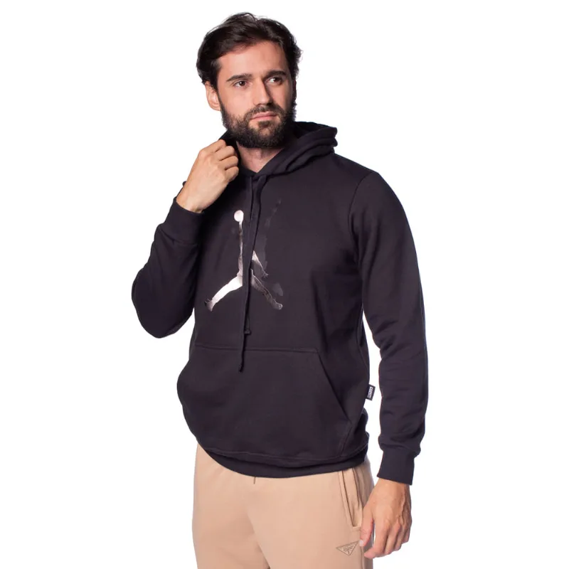 Blusão de Moletom Masculino Over Surf Basket Preto - G