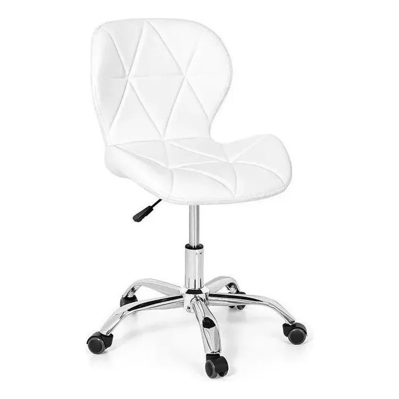 Cadeira De Escritório Slim Mocho Eiffel Eames Com Rodinha