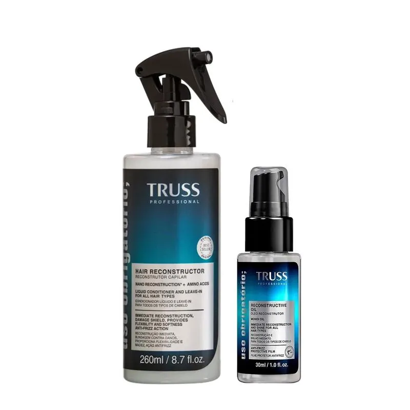 Truss Uso Obrigatório+óleo Reconstrutor Uso Obrigatório 30ml