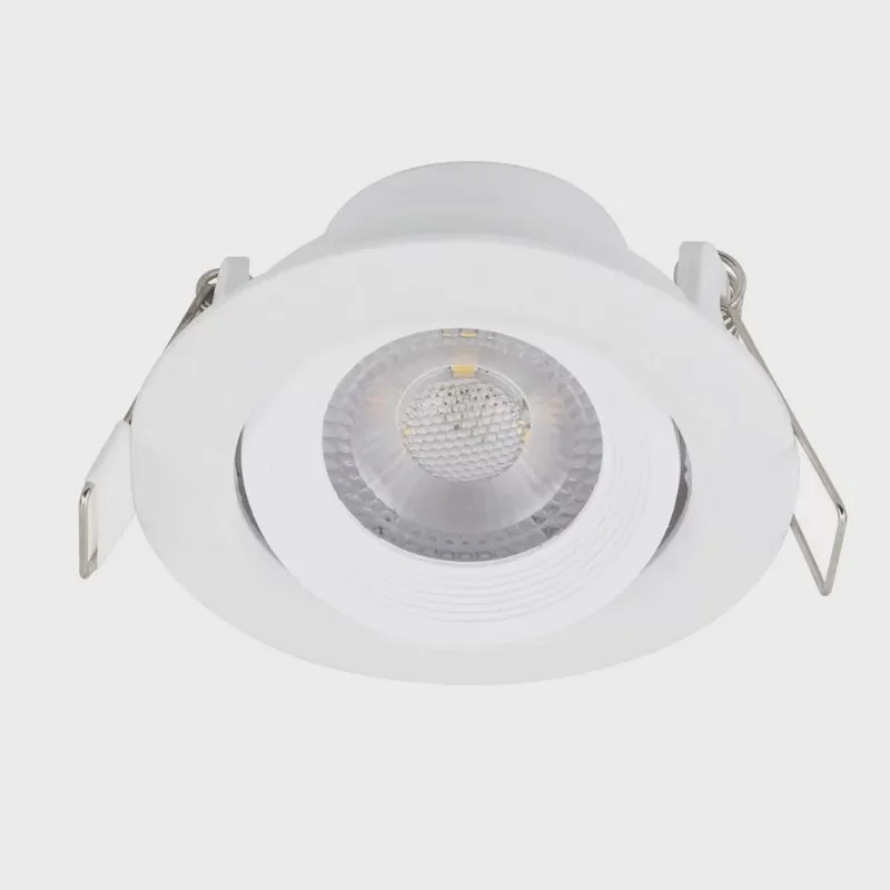 Spot Led Redondo 5W 3W Branco Branco - Bivolt