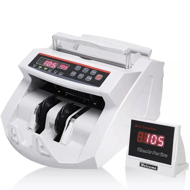 Máquina De Contar Dinheiro Cédulas Detecta Nota Falsa 110v