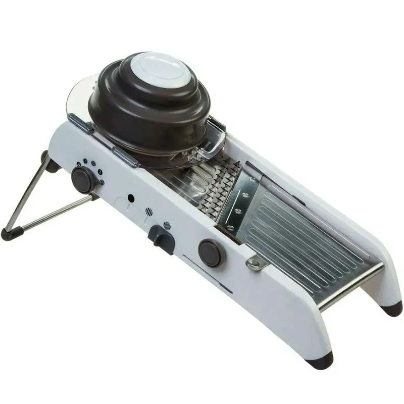 Mandoline Fatiador Profissional 18 Tipos de Corte Inox