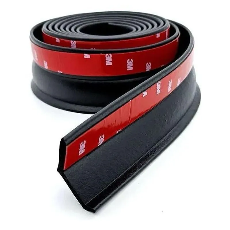 Saia Spoiler Parachoques Front Lip Borracha Tuning Universal