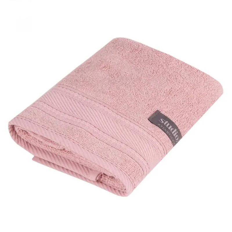 Toalha Banho Alpha Atlântica Cor Veludo Rosa 80x1,50cm Toalha Banho Alpha Atlântica Cor Veludo Rosa 80x1,50cm