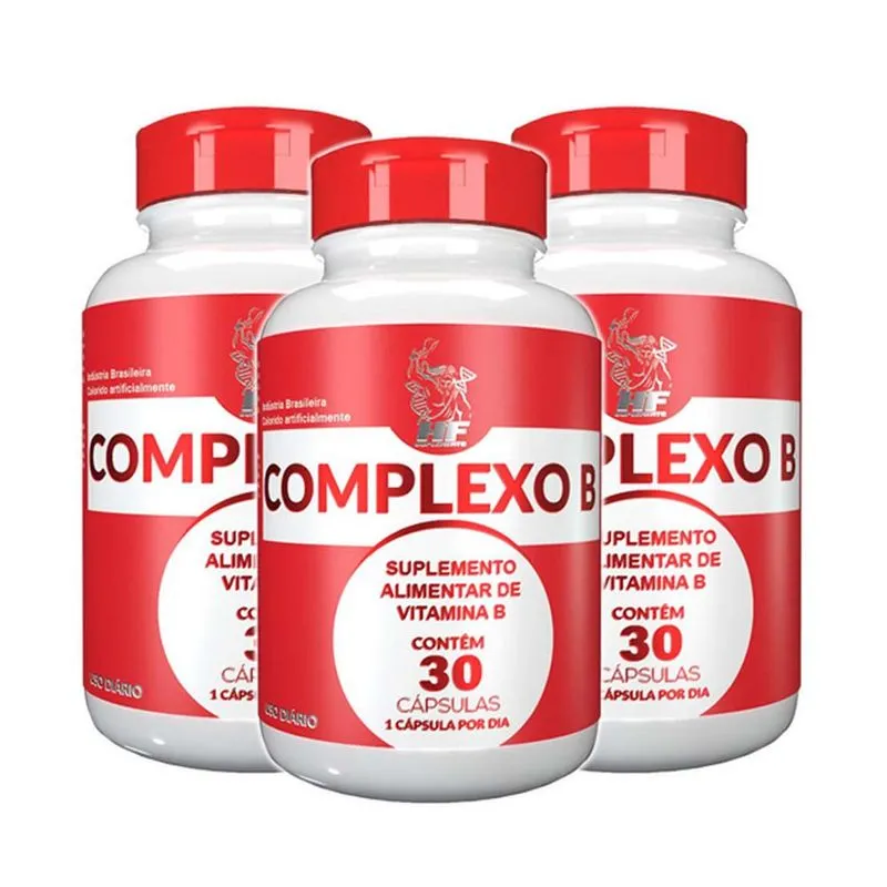 Complexo B HF Suplements 3x 30 CAPS