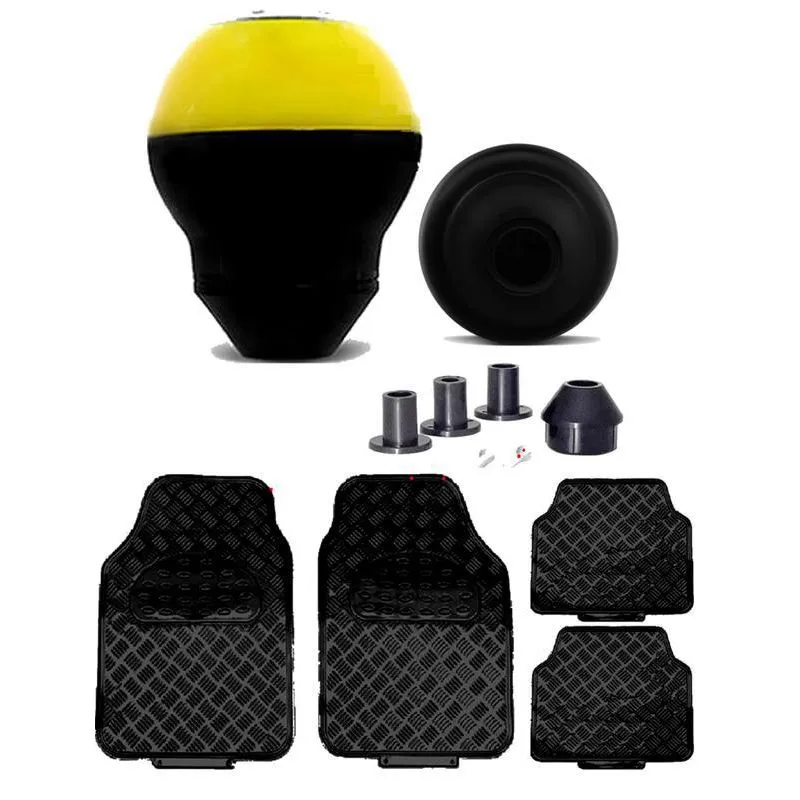 Bola Amarela Tapete Preto Fiat Cronos