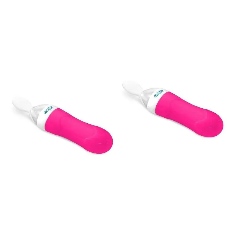 Kit 2 Colheres Dosadoras Papinha 120ml - Silicone