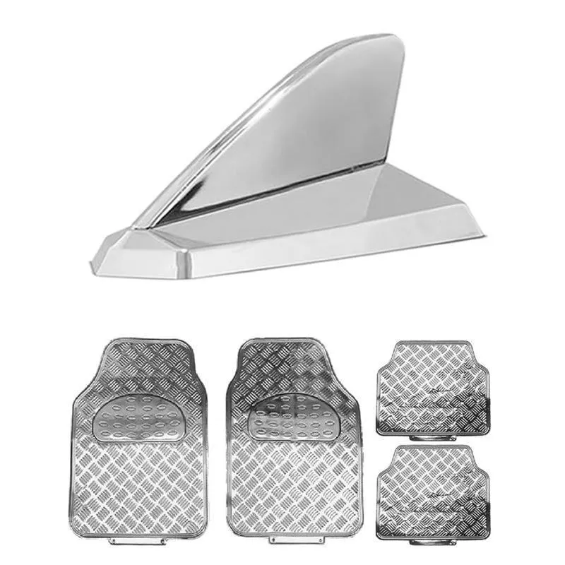 Antena Shark Crom Decorativa Tapete Crom Sprinter Van
