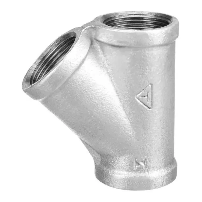 Tê 45 Ferro Galvanizado 4 Polegada Bsp Agua Tupy - TUPY