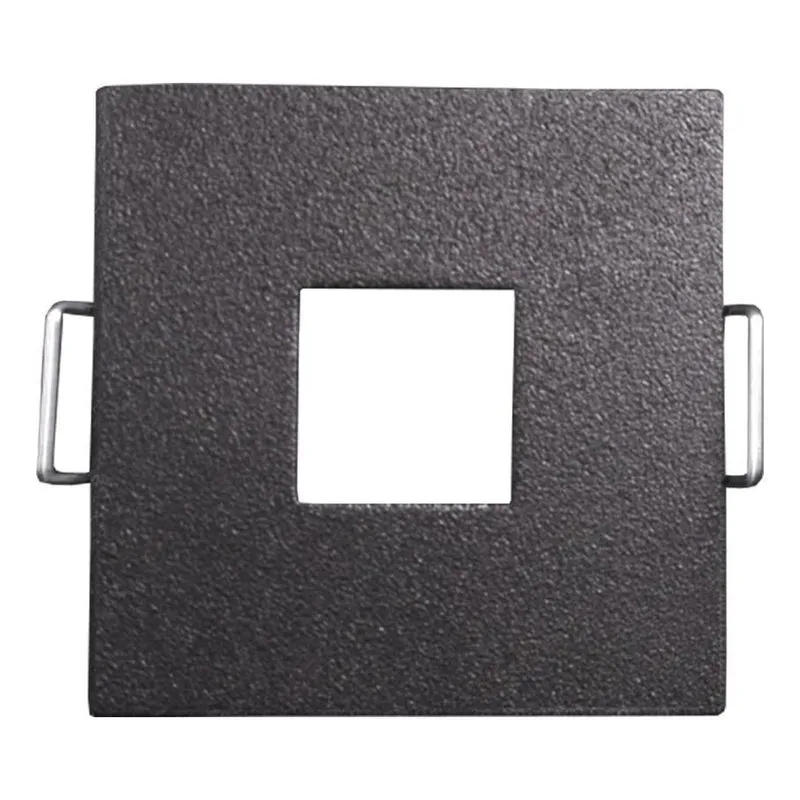 7 Spot Olho De Moscou Mini Dicroica Preto Aluminio 6cm Alu48
