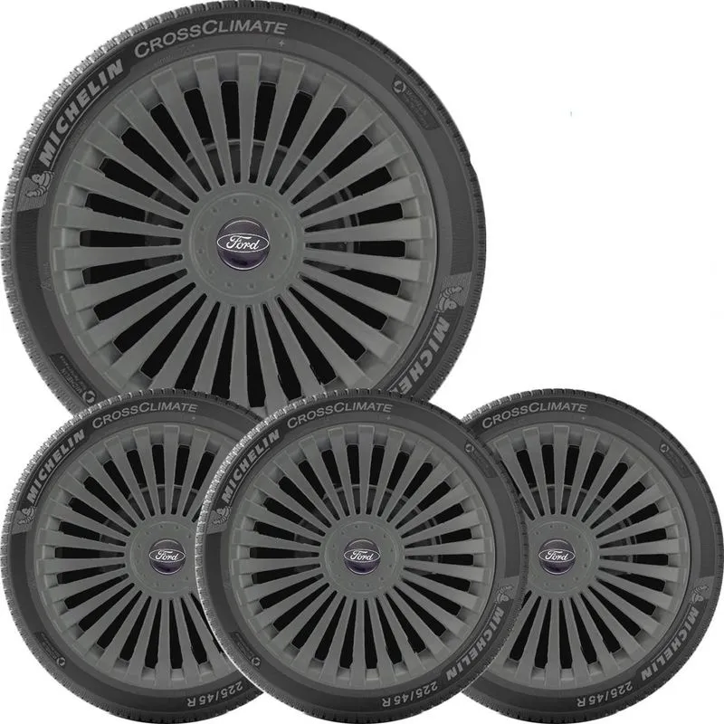 4xcalota Esportiva Ford Pampa Aro 13 Grafite 075