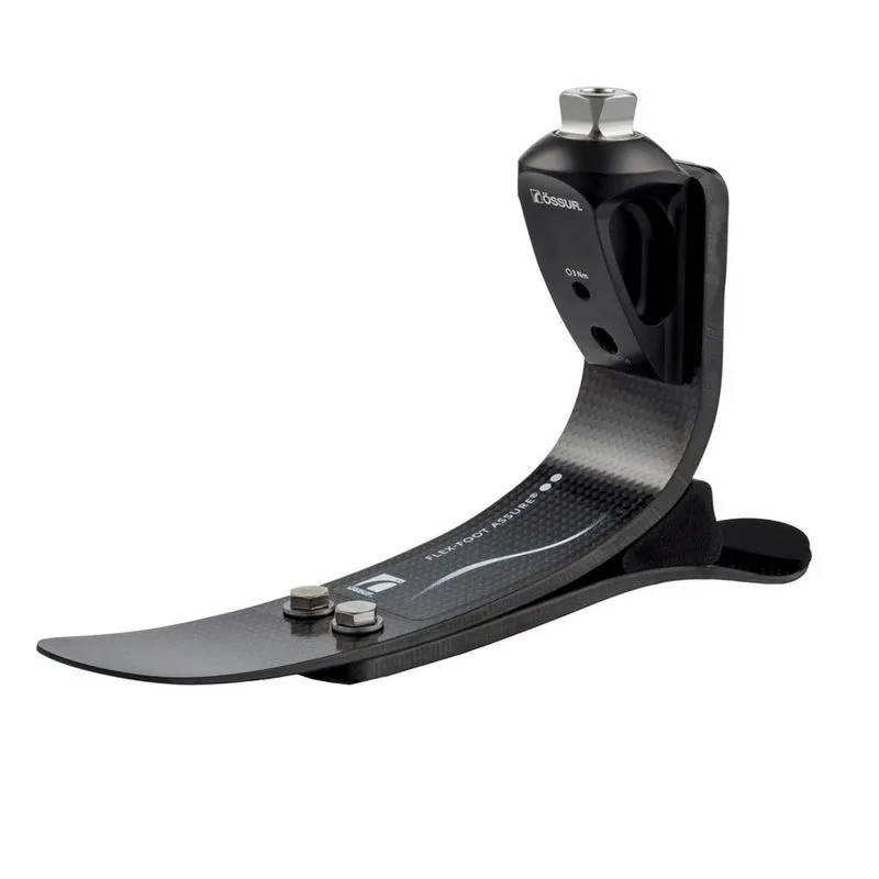 Pé Protético Em Fibra De Carbono Flex-Foot Assure Preto 26 Cm Esquerdo Fape - Ossur