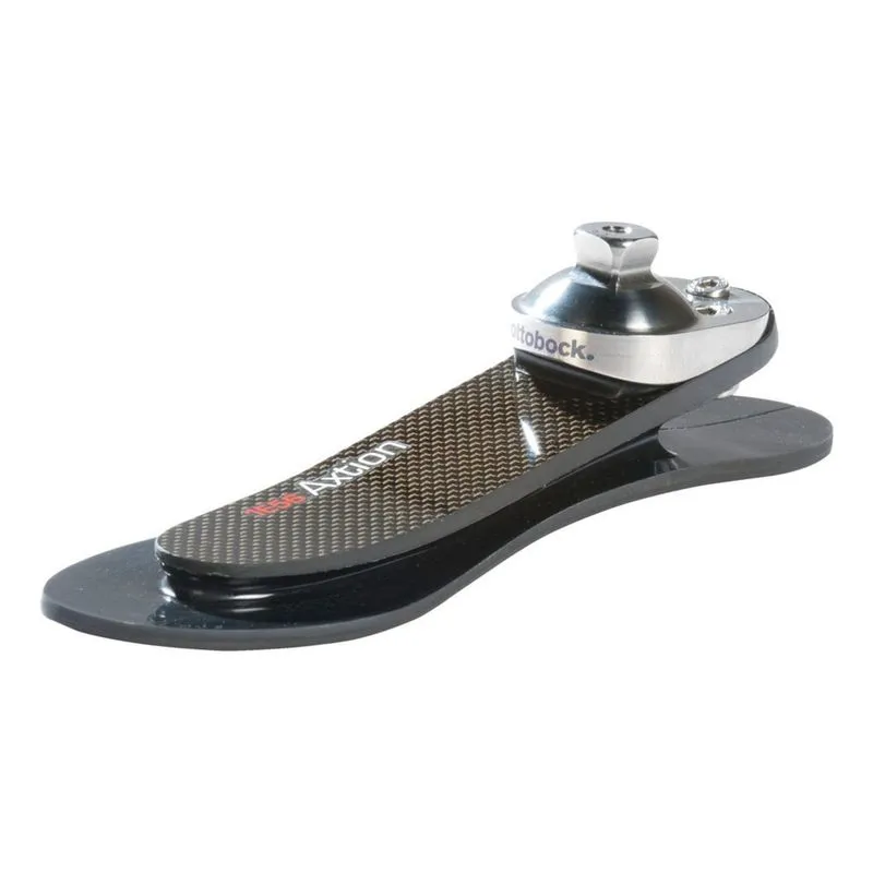Pé Protético De Fibra De Carbono Axtion Preto 26 Cm Direito 1E 56 - Ottobock