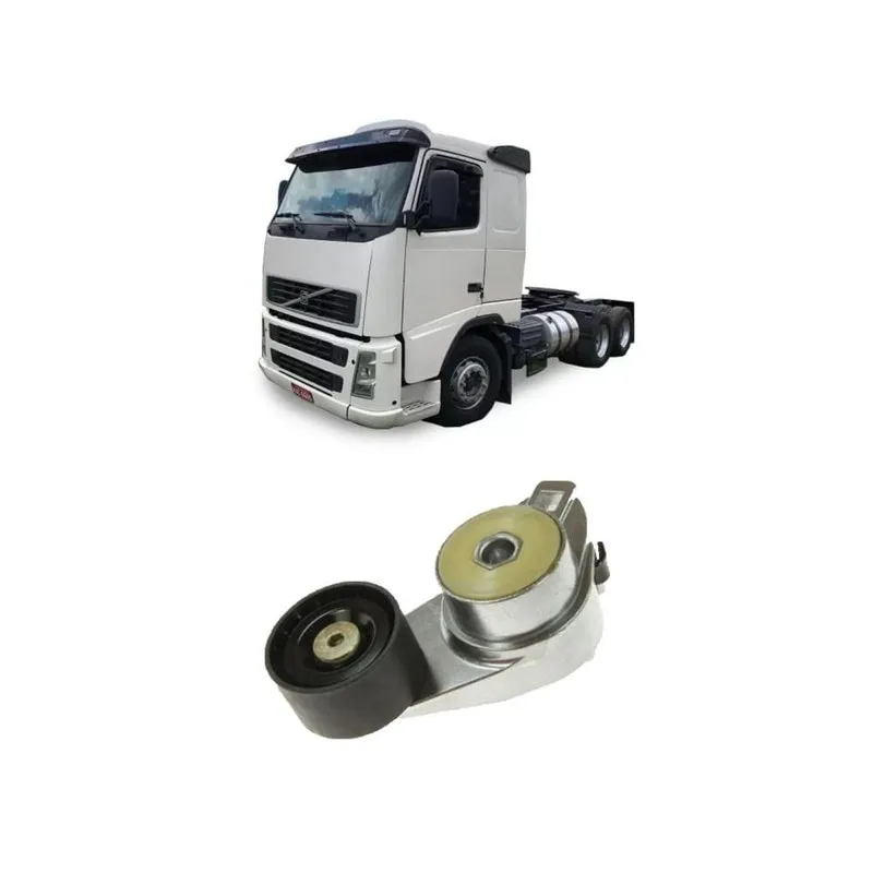 Tensionador Correia Polia Nylon Lisa Volvo Fh 400 440 480