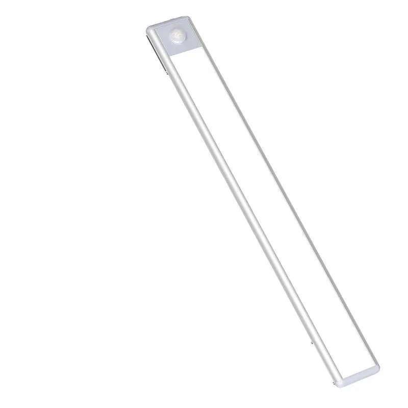 Barra Led Lampada Para Armario Com Sensor Movimentos Noturno 40cm