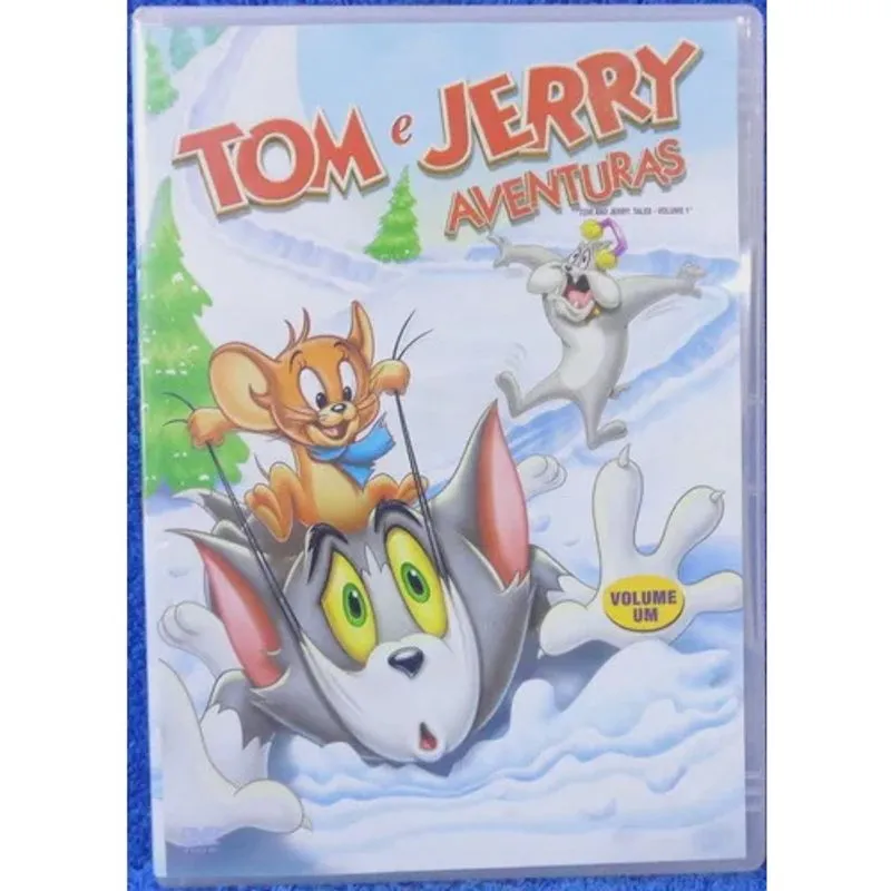 Tom E Jerry Aventuras Volume 1 dvd original lacrado