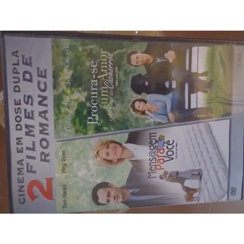 Mensagem para voce e procura-se um amor que goste de cachorros dvd original lacrado