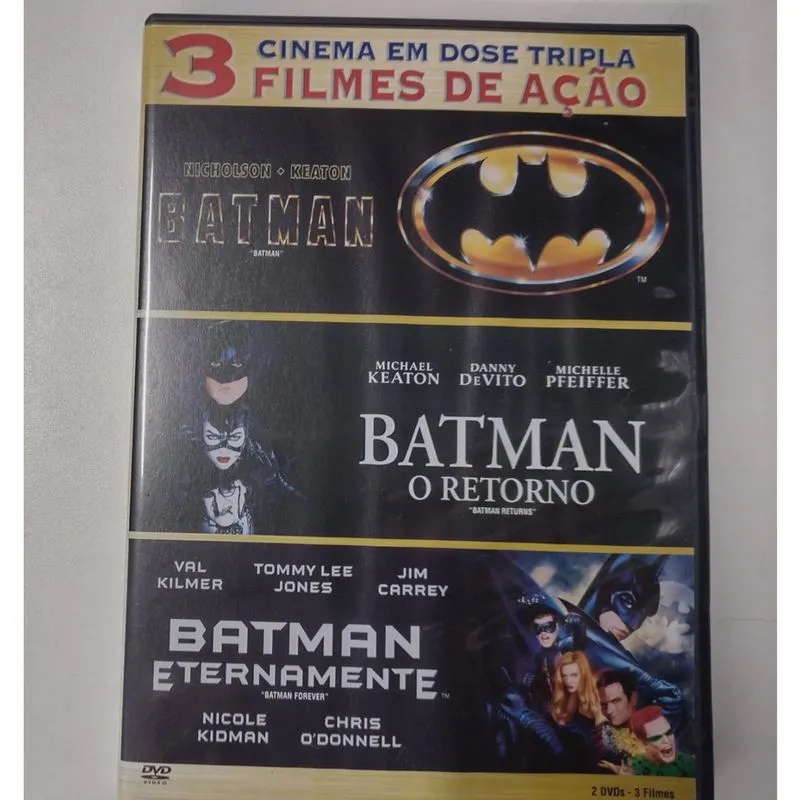 Trilogia batman dvd original lacrado
