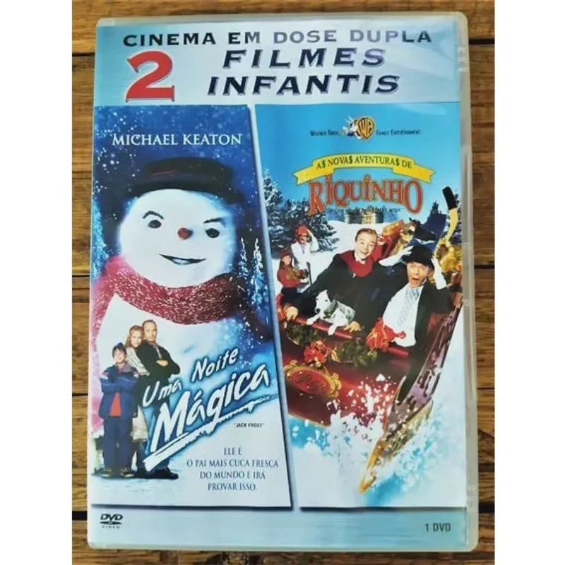 Uma noite magica as novas aventuras de riquinho dvd original lacrado
