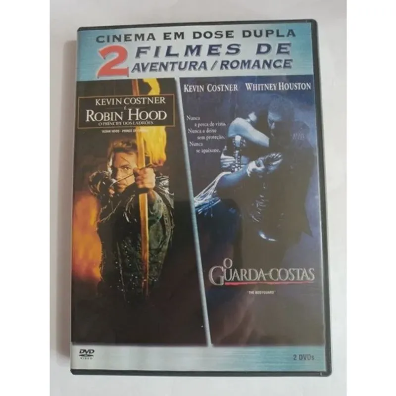 Robin hood E O guarda costas dvd original lacrado