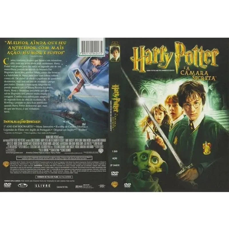 Harry Potter e a Camara Secreta dvd original lacrado