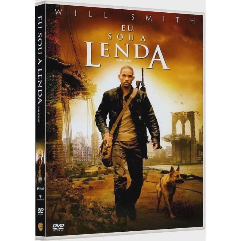 Eu sou a lenda dvd original lacrado