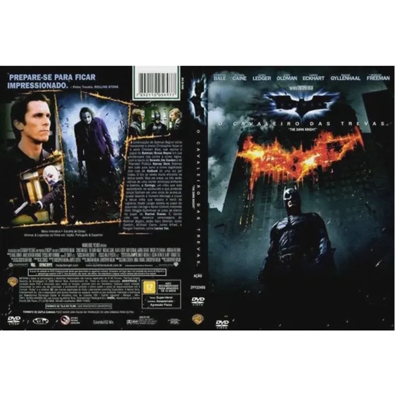 Batman O cavaleiro das trevas dvd original lacrado